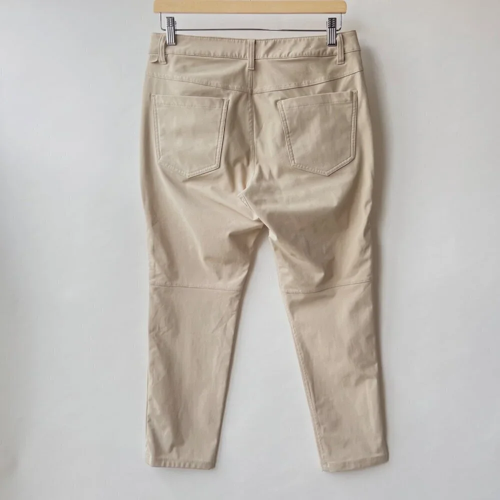 Lululemon ABC Slim-Fit Pant 27” – Warpstreme , Beige, Size 30 G113